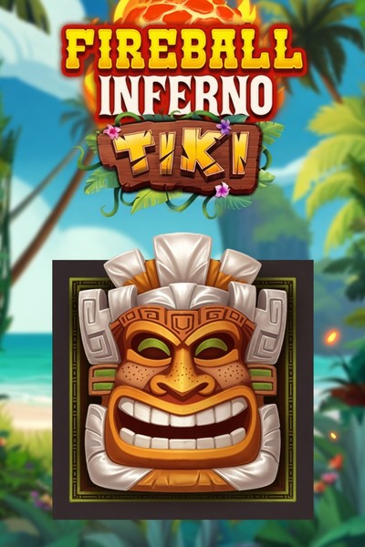 Naslovnica igre Fireball Inferno Tiki v ponudbi Betrepublic Casino